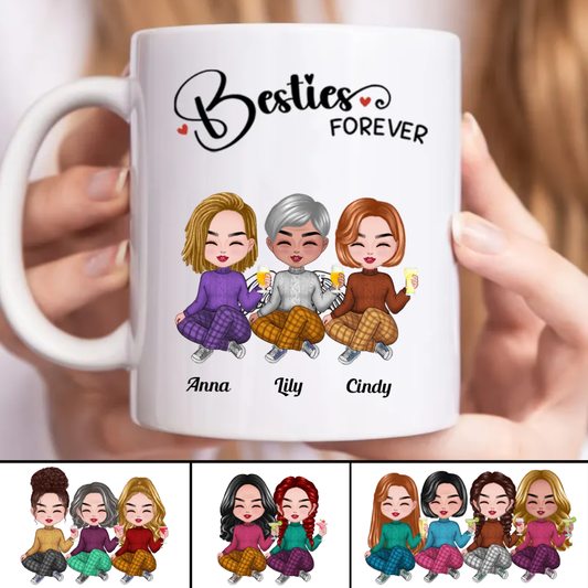 Besties Forever - Personalized Mug (NN)