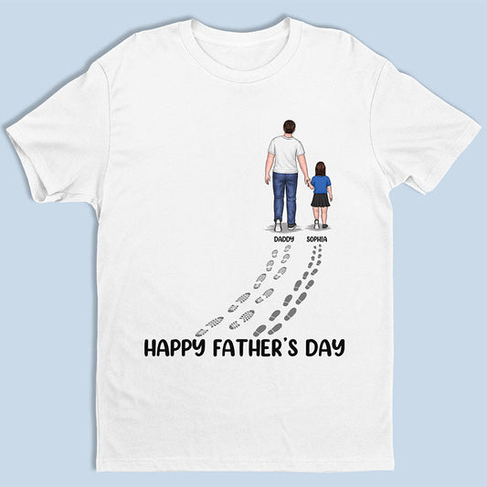 Family - Happy Father's Day Best Dad Ever - Personalized T-Shirt Hoodie Sweatshirt