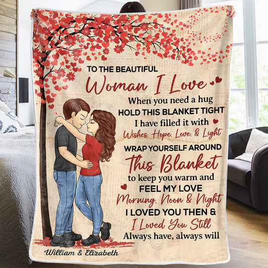 Family - Wrap Yourself Around This Blanket To Keep You Warm - Personalized Blanket