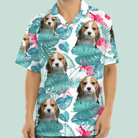 Dog Lovers - Upload Photo Dog - Personalized Hawaiian Shirt