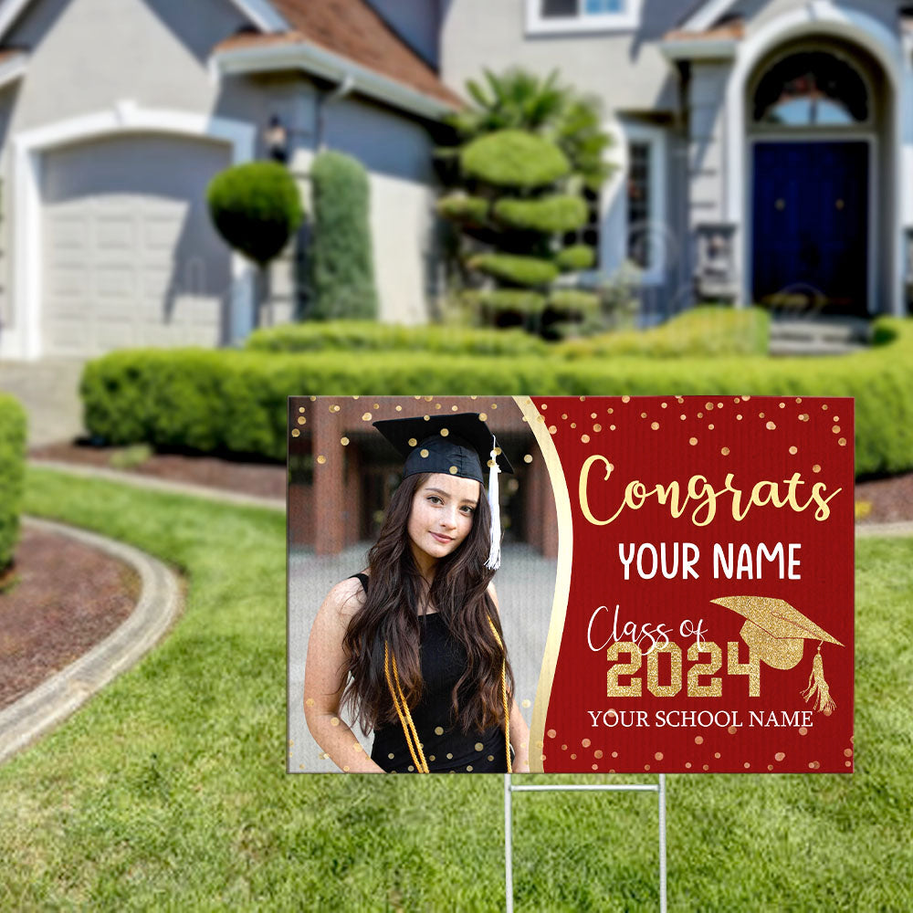 Graduation - Custom Congrats Graduation Photo - Personalized Graduation Gift