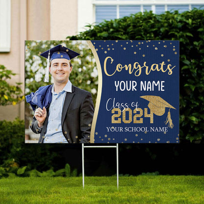 Graduation - Custom Congrats Graduation Photo - Personalized Graduation Gift