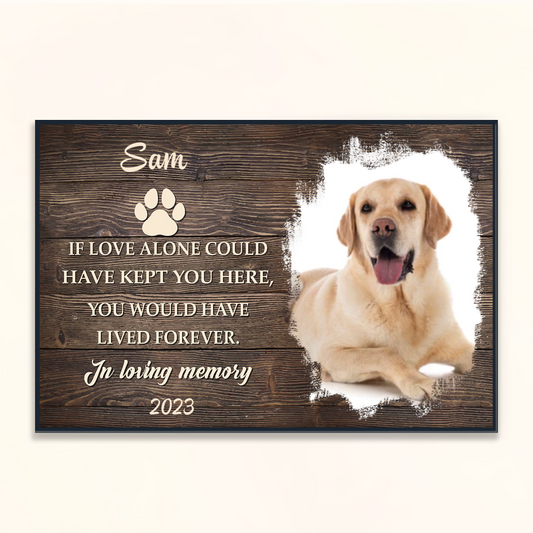 Pet Lover - We'll Always Be A Family - Personalized Poster